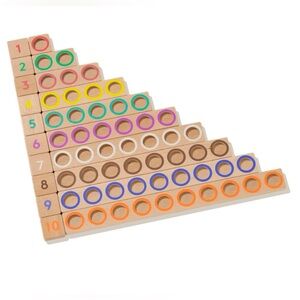 Lovevery Montessori Math Bars, Number Tiles, and Number Sense Nature Counters